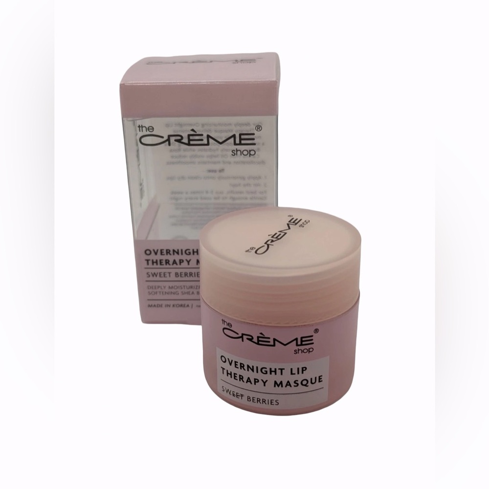 The Crème Shop Overnight Lip Therapy Masque Sweet Berries Moisturizes Lips
NIB - Picture 2 of 3